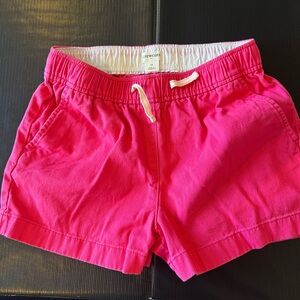 Hot pink girls Crewcuts pullon shorts
